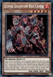 Super Quantum Red Layer · Secret Rare 008sec