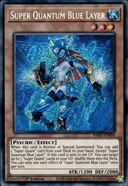 Super Quantum Blue Layer · Secret Rare 009sec