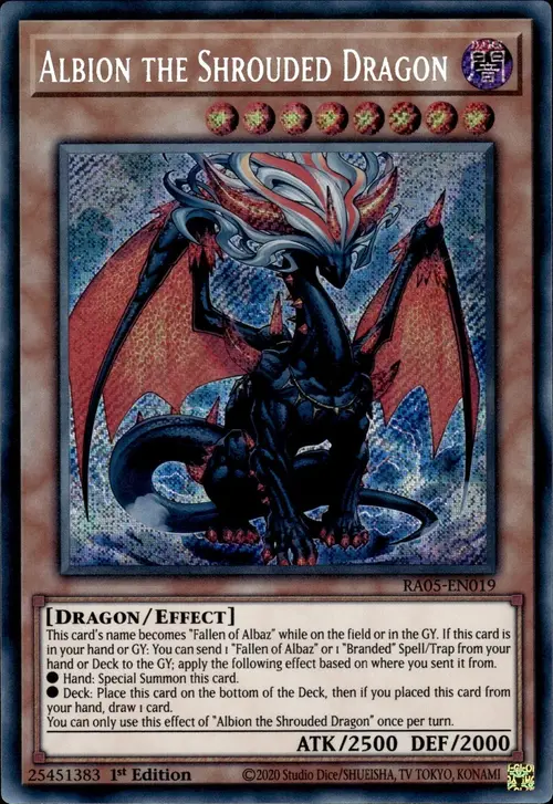 Albion el Dragón Velado Frente