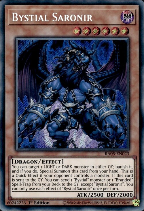 Bystial Saronir Card Front