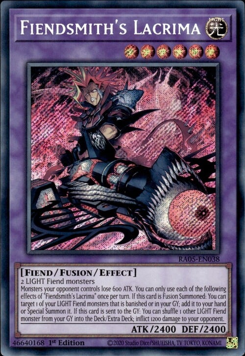 Fiendsmith's Lacrima Card Front