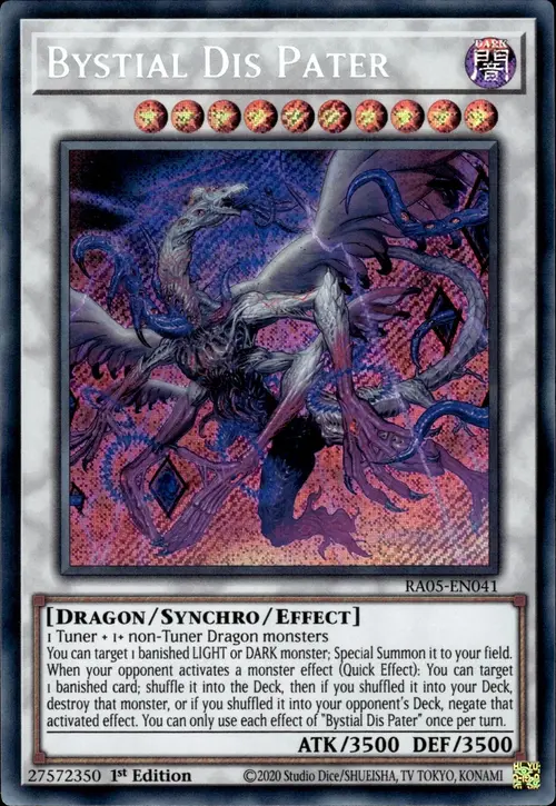 Bystial Dis Pater Card Front