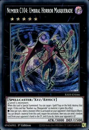 Number C104: Umbral Horror Masquerade · Secret Rare 046sec