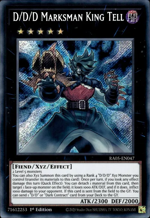 D/D/D Marksman King Tell Frente