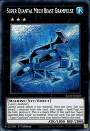 Super Quantal Mech Beast Grampulse · Secret Rare 048sec