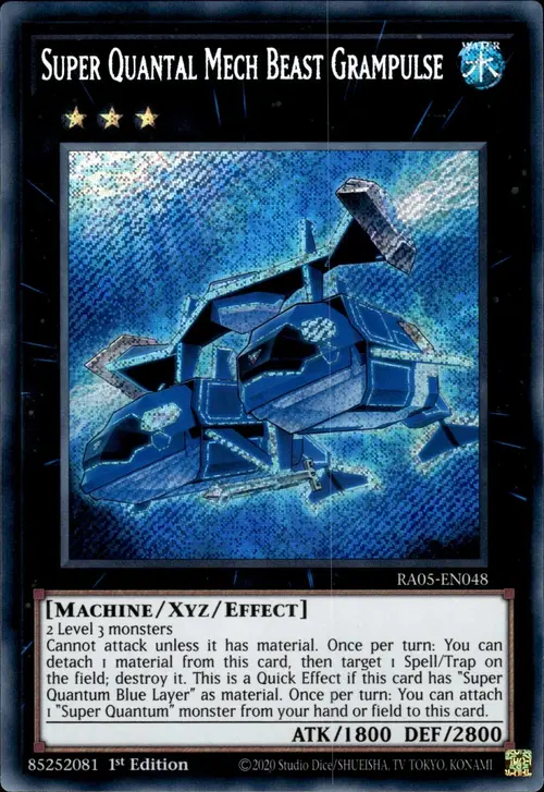 Super Quantal Mech Beast Grampulse Card Front