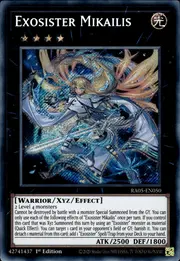 Exosister Mikailis · Secret Rare 050sec