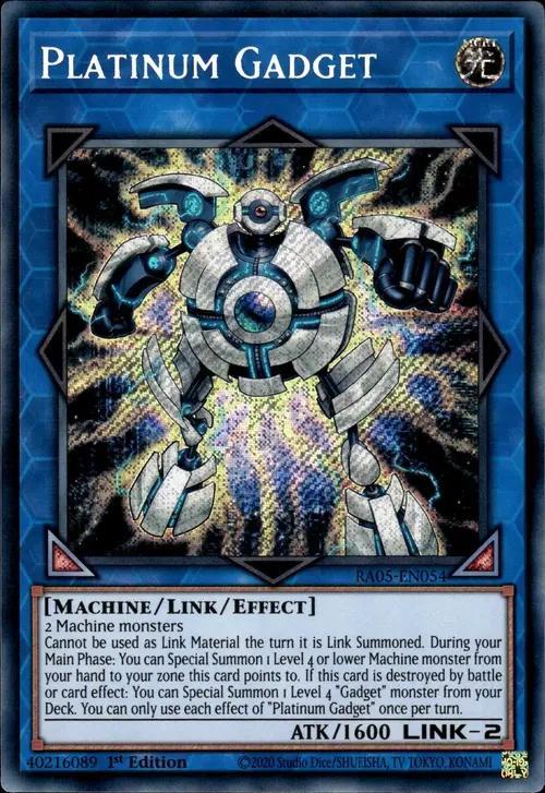 Artilugio Platino Frente