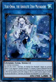 Yuki-Onna, the Absolute Zero Mayakashi · Secret Rare 057sec