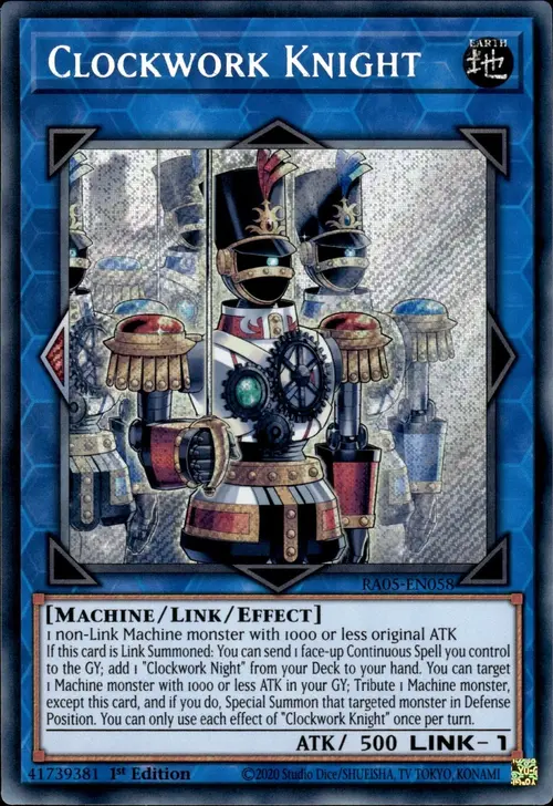 Clockwork Knight Card Front