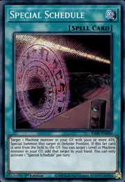 Special Schedule · Secret Rare 060sec