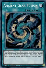 Ancient Gear Fusion · Secret Rare 063sec