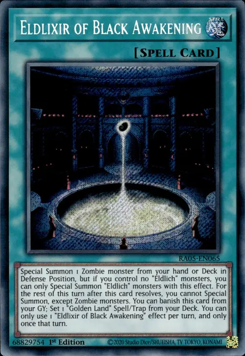 Spettrolisir del Risveglio Nero Card Front