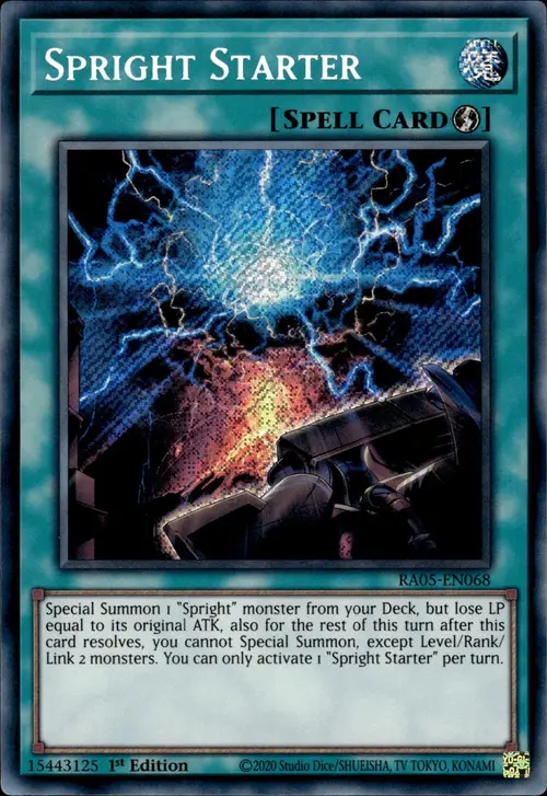 Spright Starter Card Front