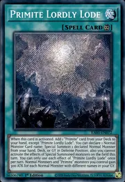 Primite Lordly Lode · Secret Rare 072sec