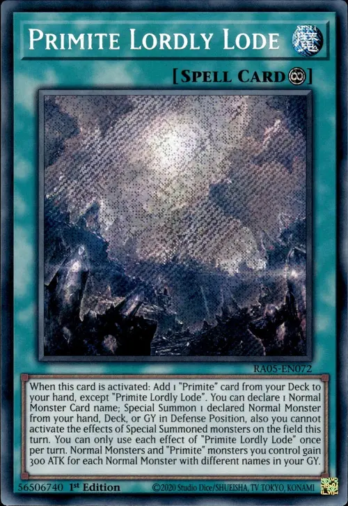 Filón Noble de Primitio Frente