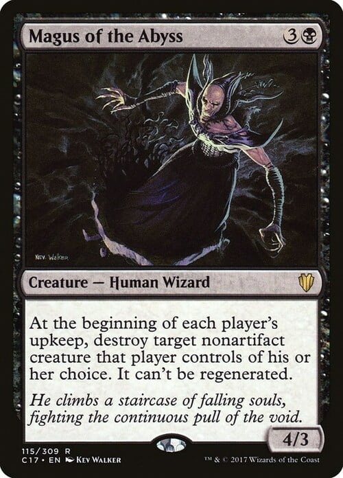 Magus of the Abyss Card Front