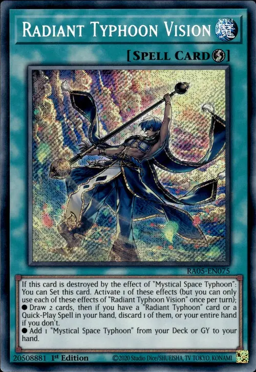 Radiant Typhoon Vision Card Front