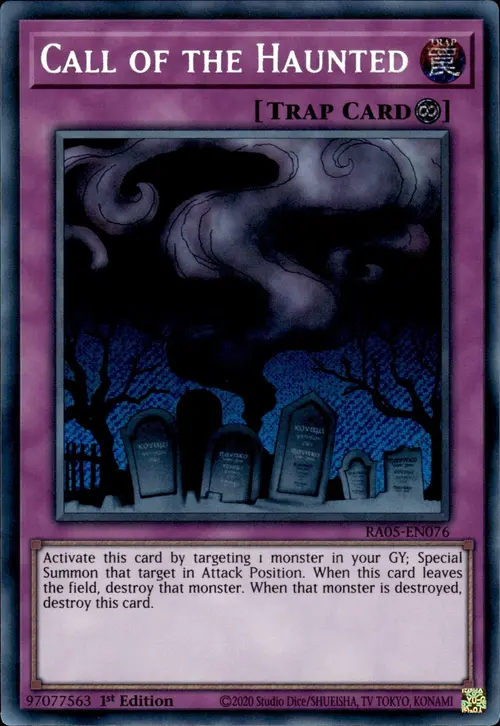 Call of the Haunted Card Front