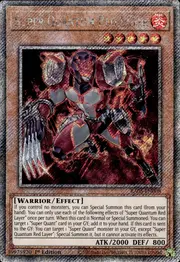 Super Quantum Red Layer · Platinum Secret Rare 008psec