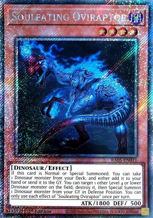 Souleating Oviraptor Card Front