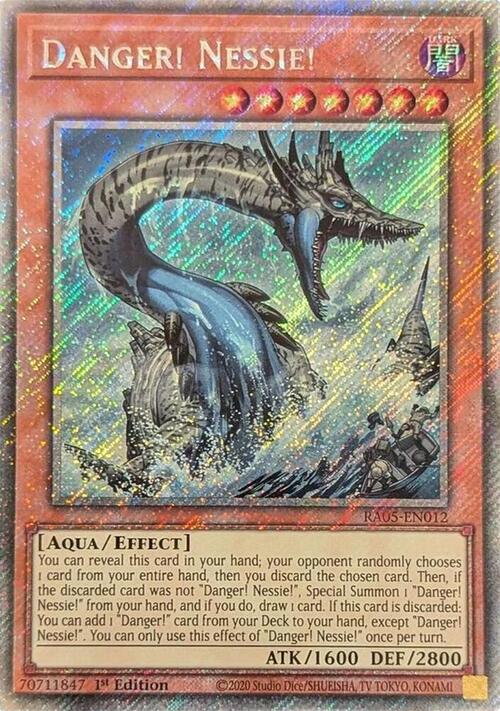 Danger! Nessie! Card Front