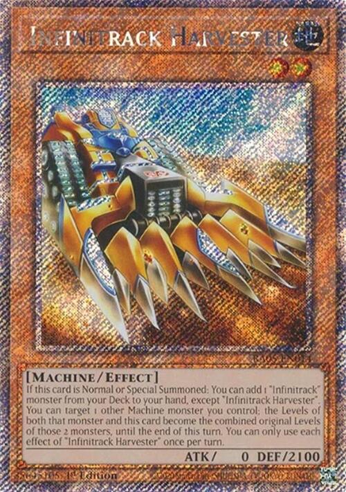 Infinitrack Harvester Card Front
