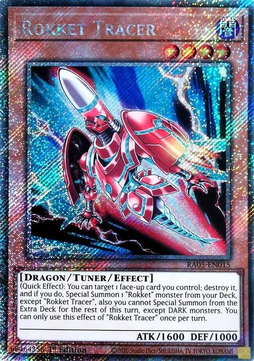 Rokket Tracer Card Front