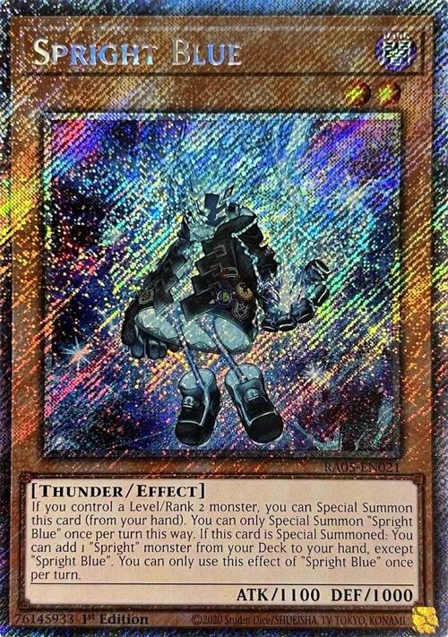 Azul Spright Frente