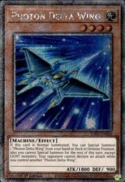Photon Delta Wing · Platinum Secret Rare 026psec