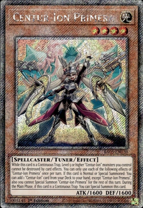 Centur-Ion Primera Card Front