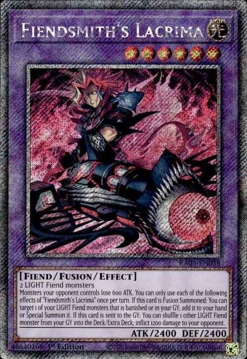 Fiendsmith's Lacrima Card Front