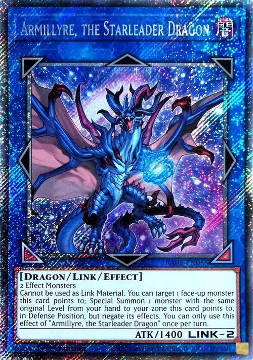 Armillyre, el Dragón Liderestrella Frente