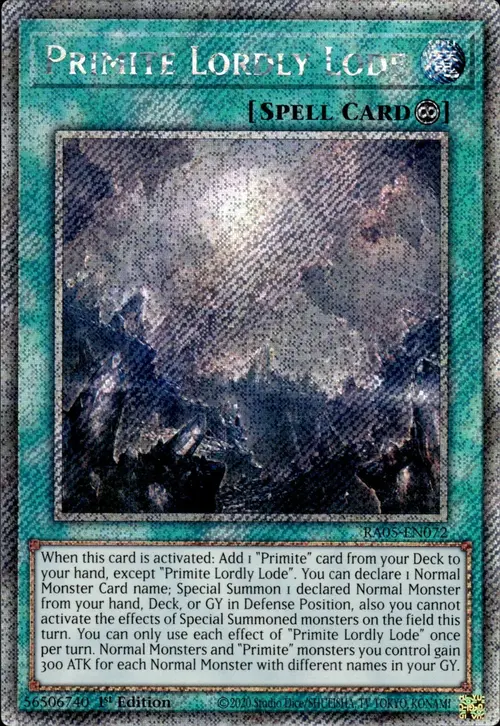 Filone Signorile Primite Card Front