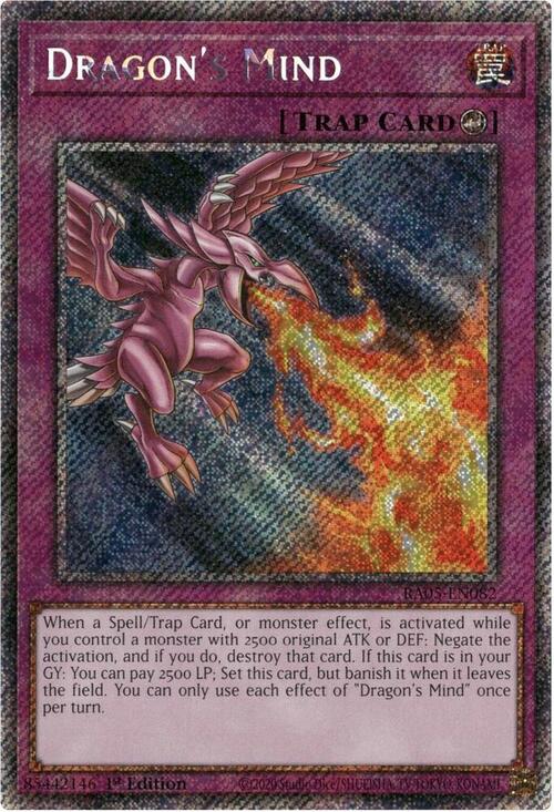 Mente del Drago Card Front