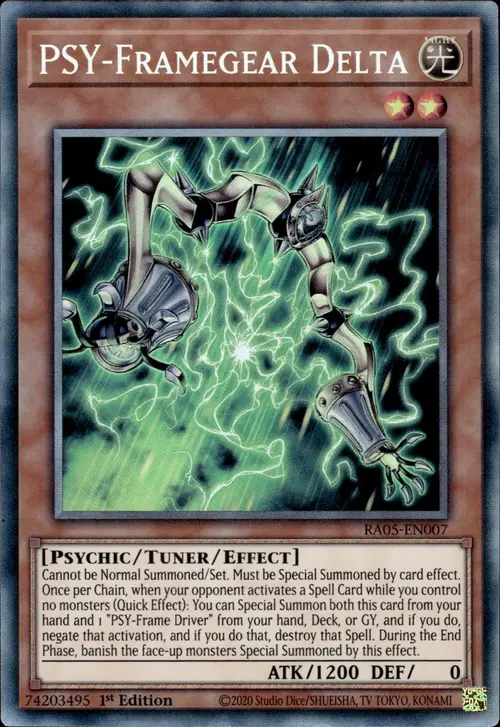 PSY-Framegear Delta Card Front