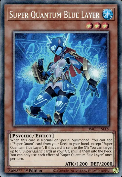 Super Quantum Blue Layer Frente