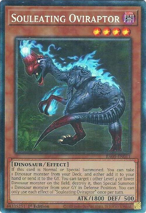 Souleating Oviraptor Card Front