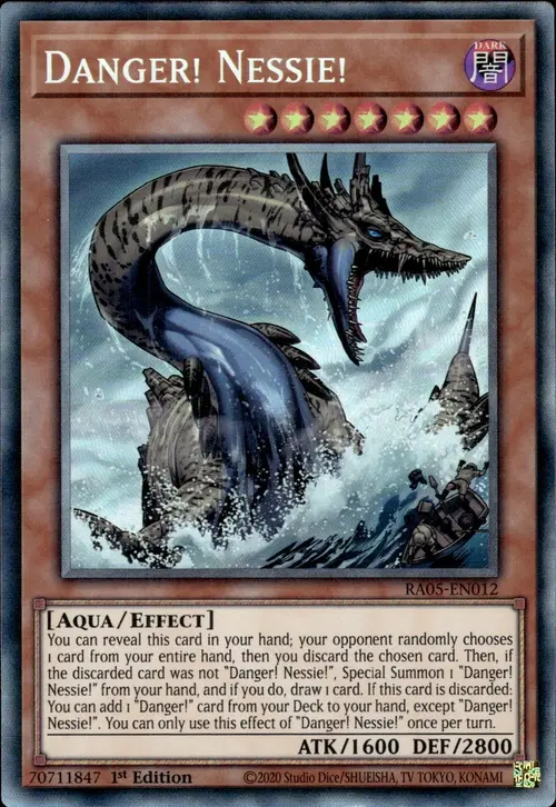 Pericolo! Nessie! Card Front