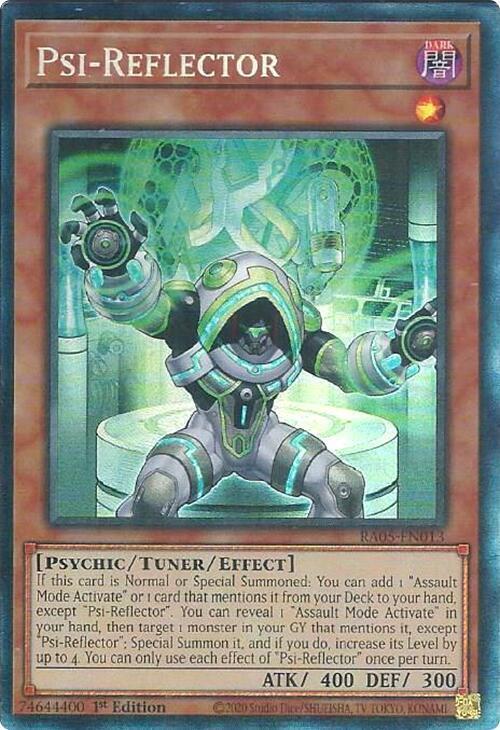 Psi-Reflector Card Front