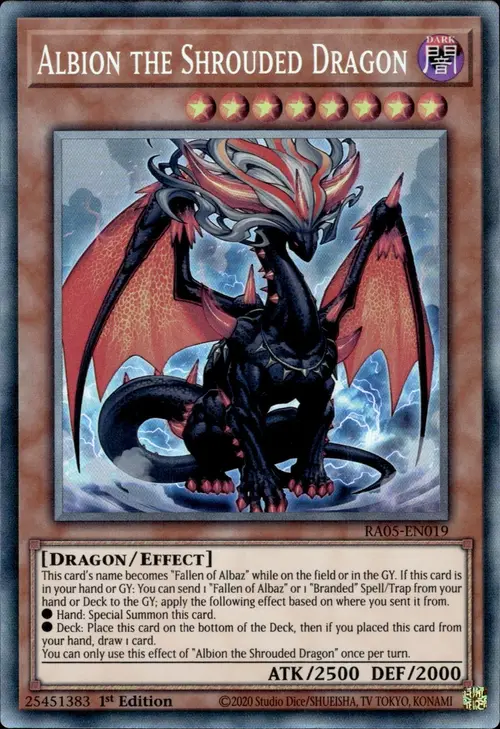 Albion el Dragón Velado Frente