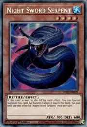 Night Sword Serpent · Collector's Rare 020cr