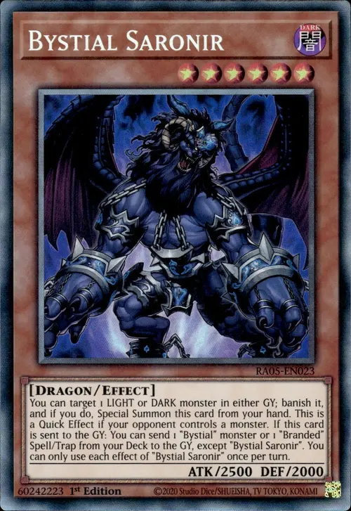 Saronir Abystial Frente