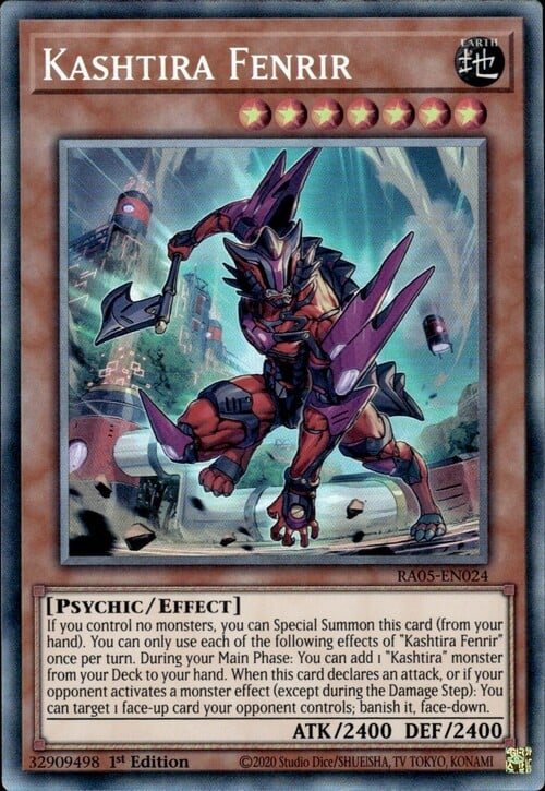 Kashtira Fenrir Card Front