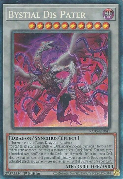 Bystial Dis Pater Card Front