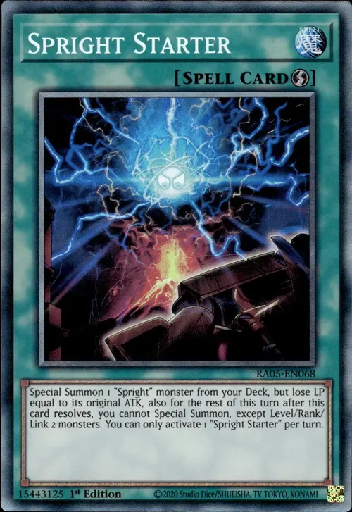 Bujía Spright Frente