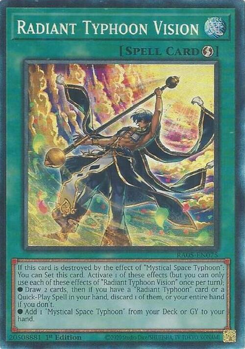 Radiant Typhoon Vision Card Front