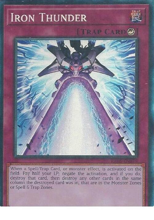 Tuono di Ferro Card Front