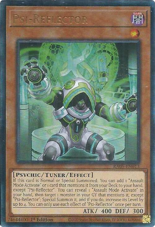 Psi-Reflector Card Front