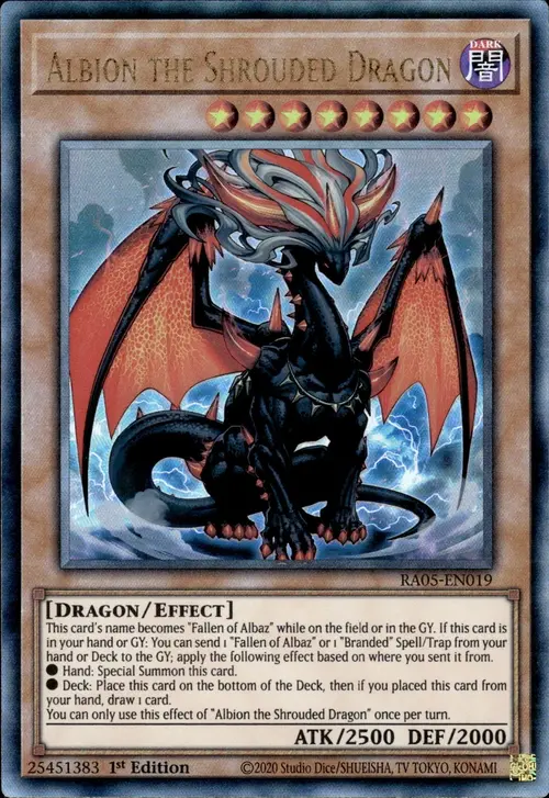 Albion el Dragón Velado Frente